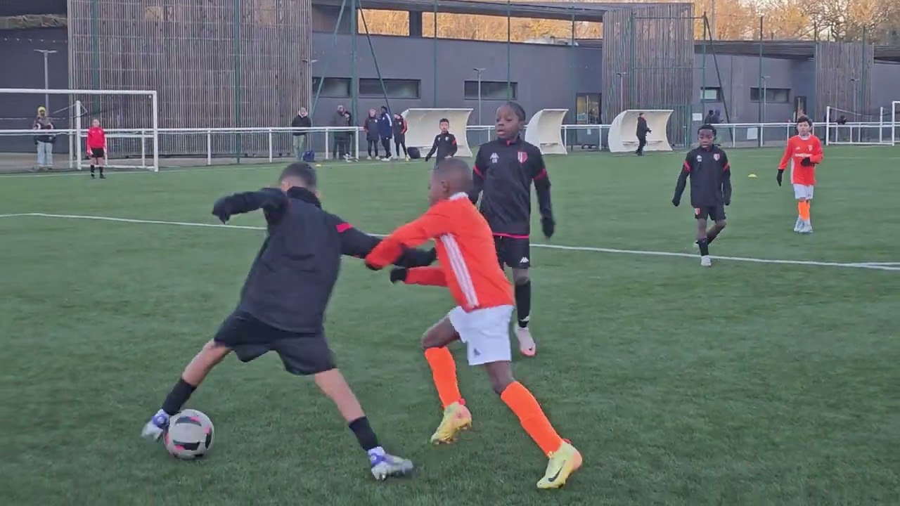 ACBB plateau U11A 5eme match vs Clichy (retour)