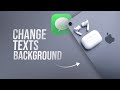 How to Change the Background of Your Text Messages on iPad (tutorial)