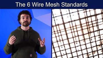 6 of the Most Common Wire Mesh Standards