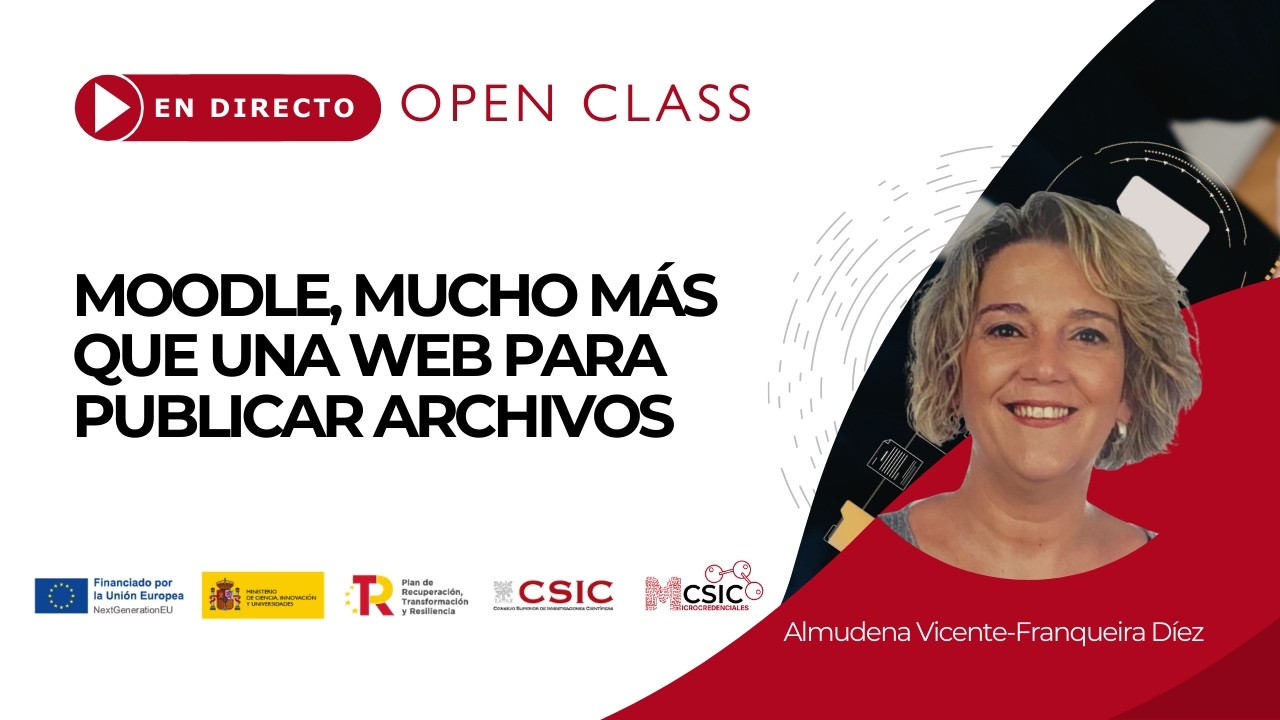 Open Class – Moodle, mucho más que una web para publicar archivos