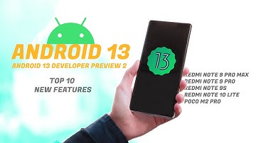 Android 13 Developer Preview 2 hands-on : Top new features! Ft. Miatoll Devices | HINDI