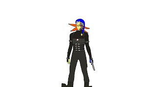 Ruin on the day before Halloween and then ruin in his Halloween costume on Halloween 2025