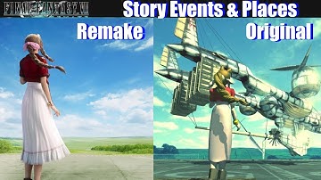 Final Fantasy VII Remake Locations & Story Events - FF7 Remake vs Original Update