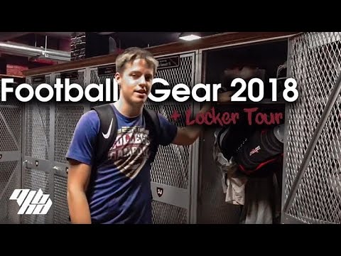 Football Gear 2018 + Locker Tour