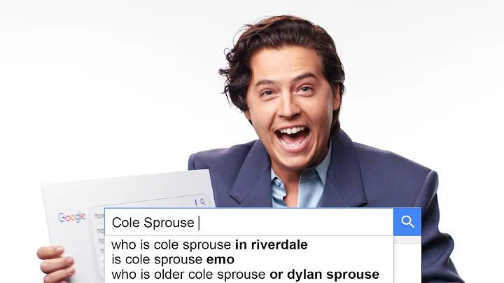 Cole Sprouse Answers the Web's Most Searched Quest...