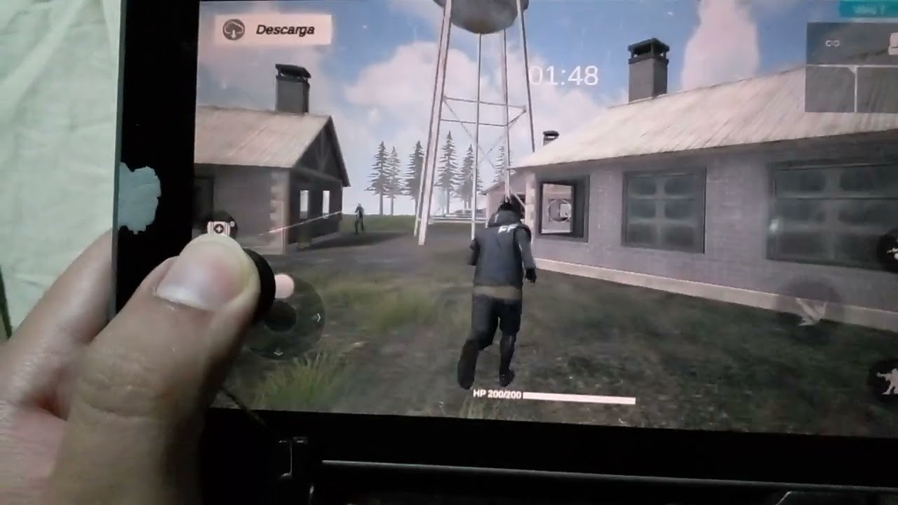 Probando el Mobile game controller GMW11/(Termina mal por que lo rompí.)