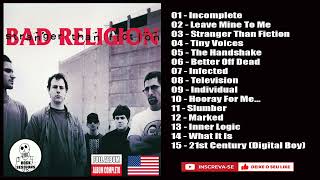 💀 BAD RELIGION - STRANGER THAN FICTION  ( Full Album )  (HQ)