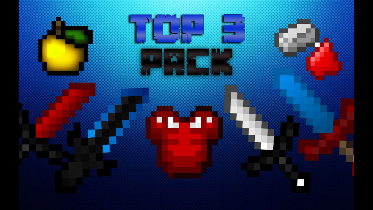 Minecraft : Top 3 En İyi PvP Texture Pack ( Ultra FPS ) # Bölüm 5 ...