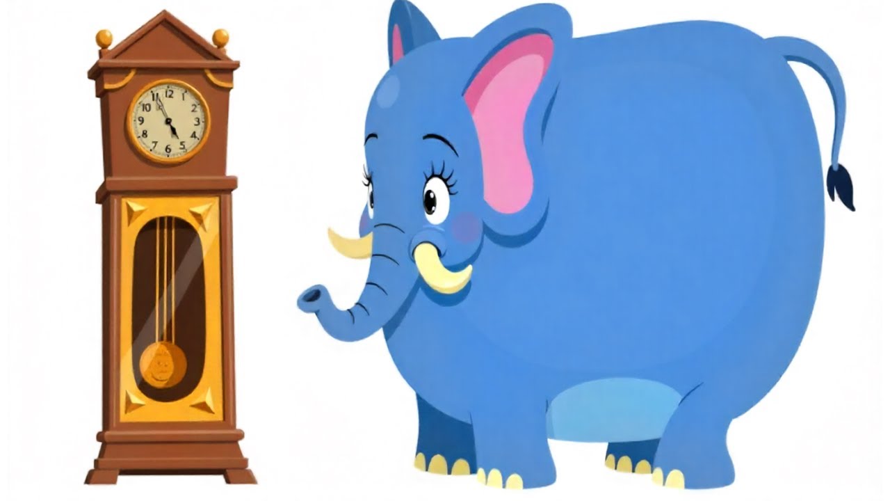 Hickory Dickory Dock ⏰🐭 Nursery Rhymes & Kids Songs with Lyrics | Tick ...