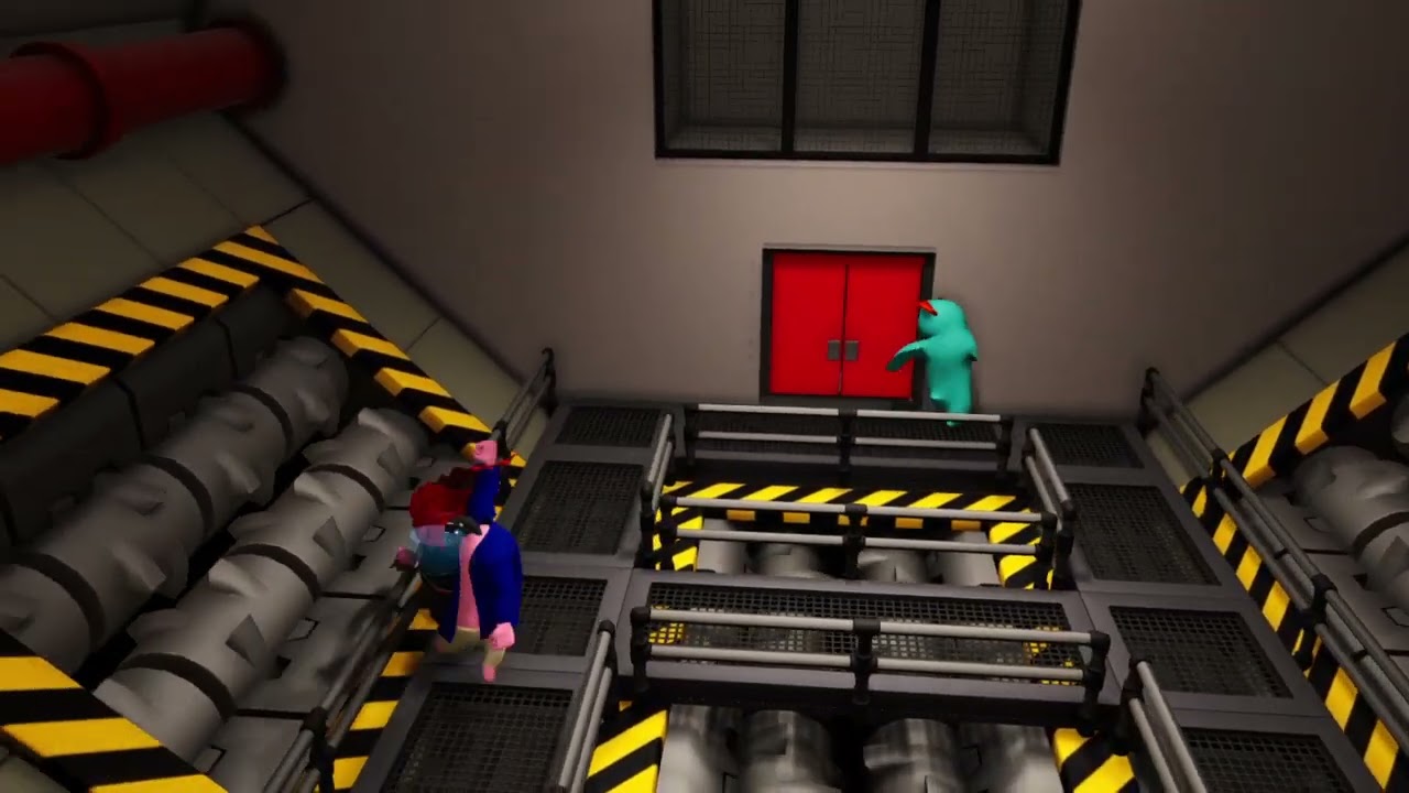 Crazy hair glitch gang beasts