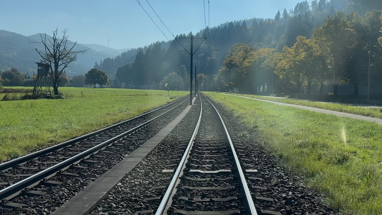 ￼ Public transport Tram Line 2 to Schauinsland Freiburg In the middle of Autumn 🍁2025