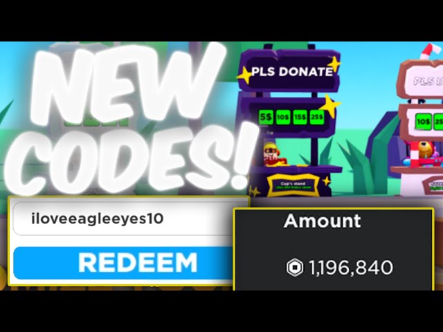 NEW* WORKING ALL CODES FOR PLS DONATE IN 2023 SEPTEMBER! ROBLOX PLS DONATE  CODES 