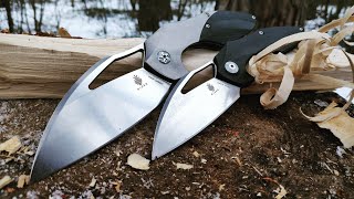 Ножи MEGATHERIUM и MINITHERIUM Kizer Cutlery. Уличный тест