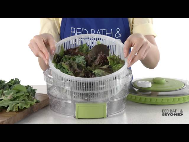 starfrit collapsible salad spinner new inbox