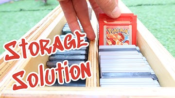 GAMEBOY CARTRIDGE STORAGE BOX