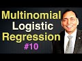 #10 ROC curve with AUC, Sensitivity & Specificity | Multinomial Logistic Regression in R