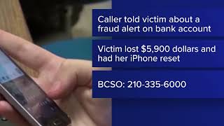 Bexar County Sheriff's Office warns about phone scam after victim loses nearly $6,000