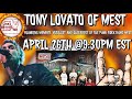 Tony lovato of mest interview on 999 punk world radio fm