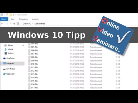 Video: Wie drucke ich den Inhalt eines Ordners in Windows 10?