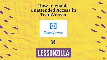 How to enable Unattended Access in TeamViewer (Free)