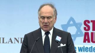 WJC President Ronald S. Lauder: "We will never accept anti-Semitism."