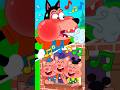 🎵 No No No Little Wolf! Funny Kids Song 🐺 #Shorts