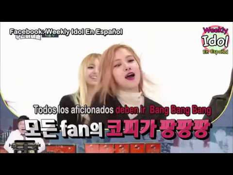 [Sub Español] 161109 Weekly Idol BLACKPINK Preview Ep 277