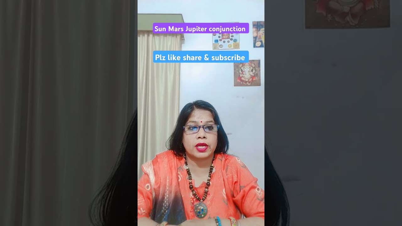 sun mars Jupiter conjunction in Horoscope 