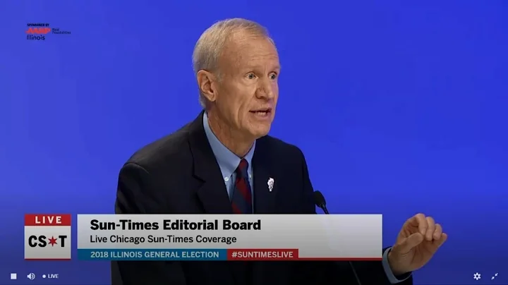 Gov. Rauner blames 'illegal' immigrants for Chicago crime in contentious debate with JB Pritzker