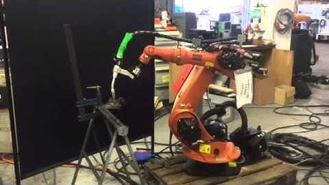 Welding robot KUKA KR6 Arc with Cloos 353