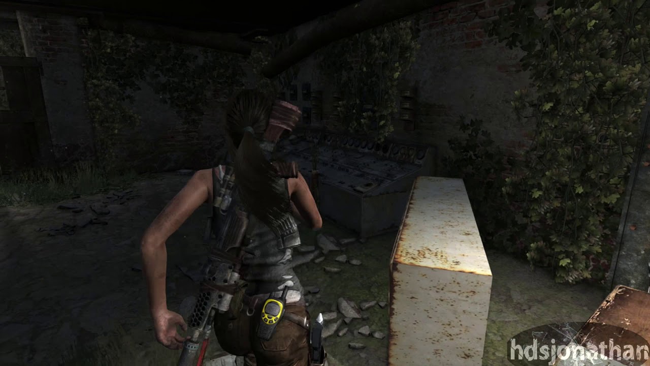 Tomb Raider Definitive Edition Walkthrough - Cliffside Bunker -  Part 1   100% Completed Hard Mode