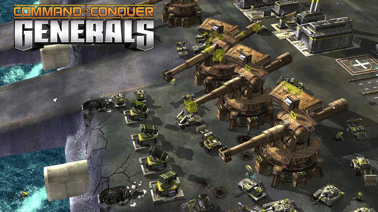 USA BOSS 1 vs 3 USA Air Force (MOD CONTRA X BETA) C&C Generals Zero ...