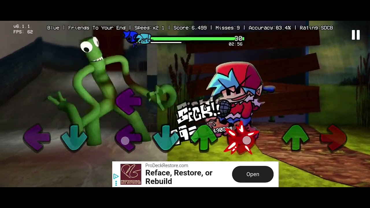 Friday Night Funkin vs Roblox Rainbow Friends 