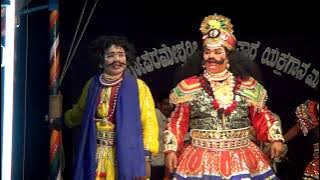 Yakshagana Tulu -- Banatha bangar - 8 - Navooru Gangadhara shetty - Sundara bangady hasya