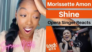 Opera Singer Reacts to Morissette Amon Shine Wish 107.5 Bus | Performance Analysis |