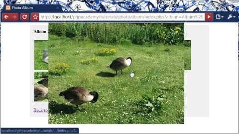 PHP Tutorial  Non database Photo Album, plus LightBox! Part 1
