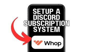 SETUP A DISCORD SUBSCRIPTION SYSTEM WITH WHOP 2025! (FULL GUIDE)