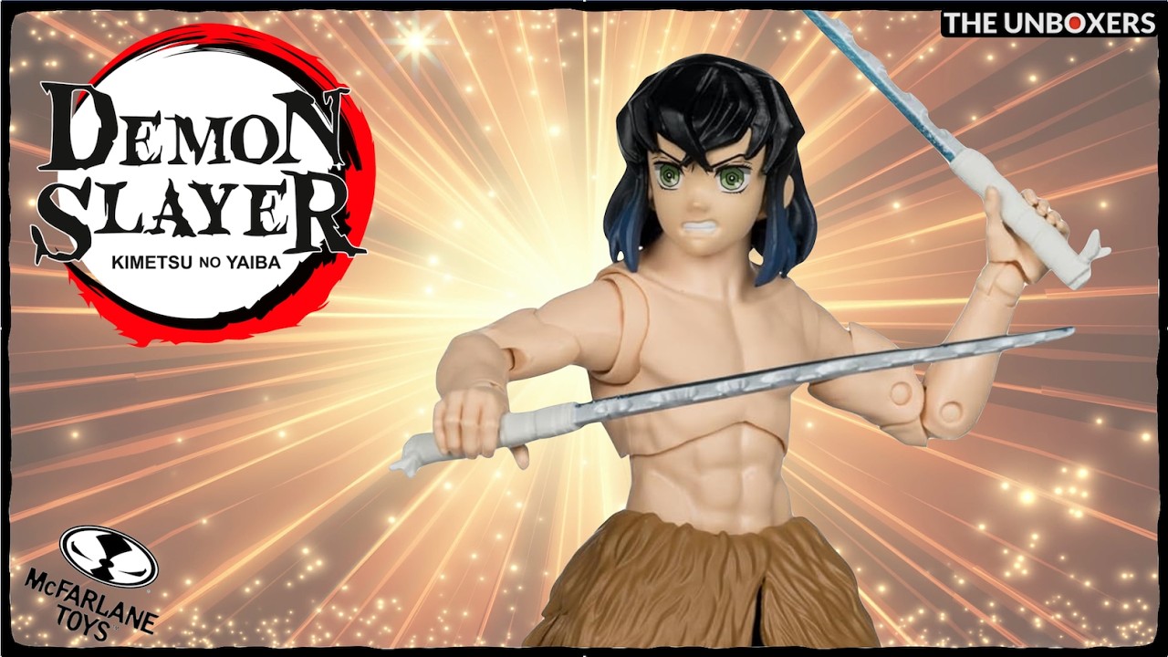 MCFARLANE TOYS: Demon Slayer: Kimetsu No Yaiba Action Hashibira Inosuke 30cm McFarlane Toys
