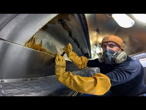 Cleaning Our Food Trucks Commercial Hood System How To