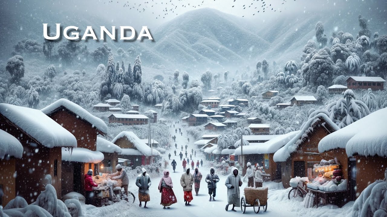 Я попросил AI сделать снежные пейзажи из разных стран.