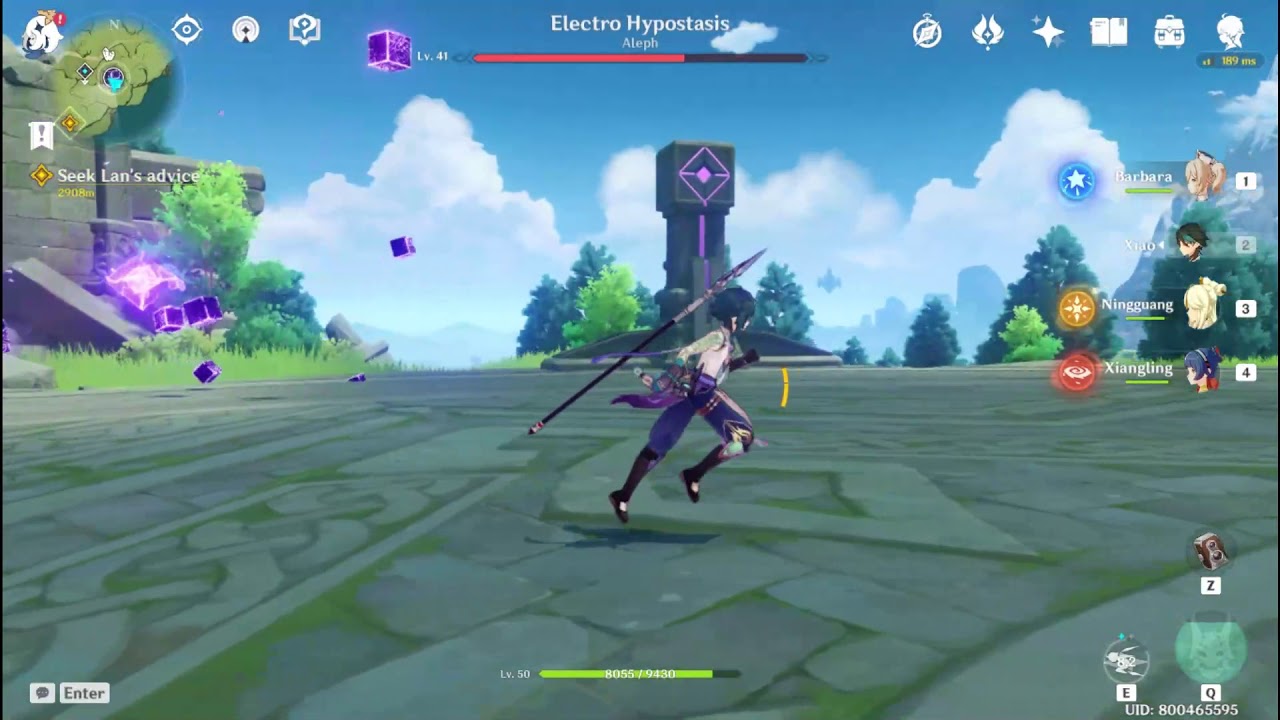 Genshin Impact Xiao free to play lvl 50 build