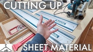 Cutting Up Mdf Cutting Lists // Tools Needed & Best Way To Do It // Vid#152