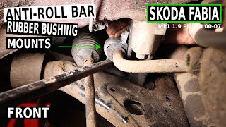 SKODA FABIA Front ANTI-ROLL BAR BUSH MOUNTS Mk1 1.9 PD 00-07