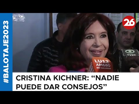 #Balotaje2023 | Cristina Kirchner: 