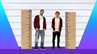 How Much Taller - Drake vs Ed Sheeran!
