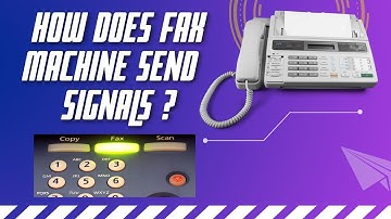 How does Fax Machine Send Messages?