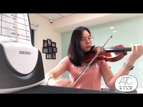 篠崎小提琴教本／第一冊／第40首 小舞曲／示範演奏：大妍老師
