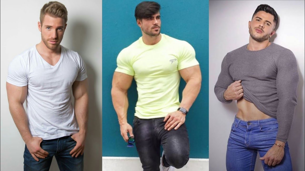Super Stylish Outfits For Muscular | ‎@ZH Fashion 