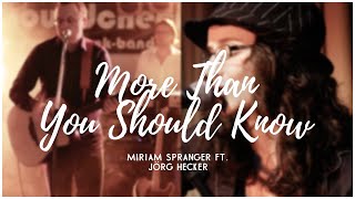 More than you should know - Annett Louisan &amp; Martin Gallop - Cover [Miriam Spranger &amp; @BARCOUSTICS]