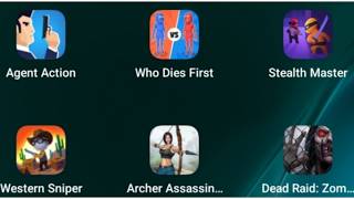 Agent Action, Who Dies First, Stealth Master, Western Sniper, Archer Assassin Shooting, Dead Raid  screenshot 2
